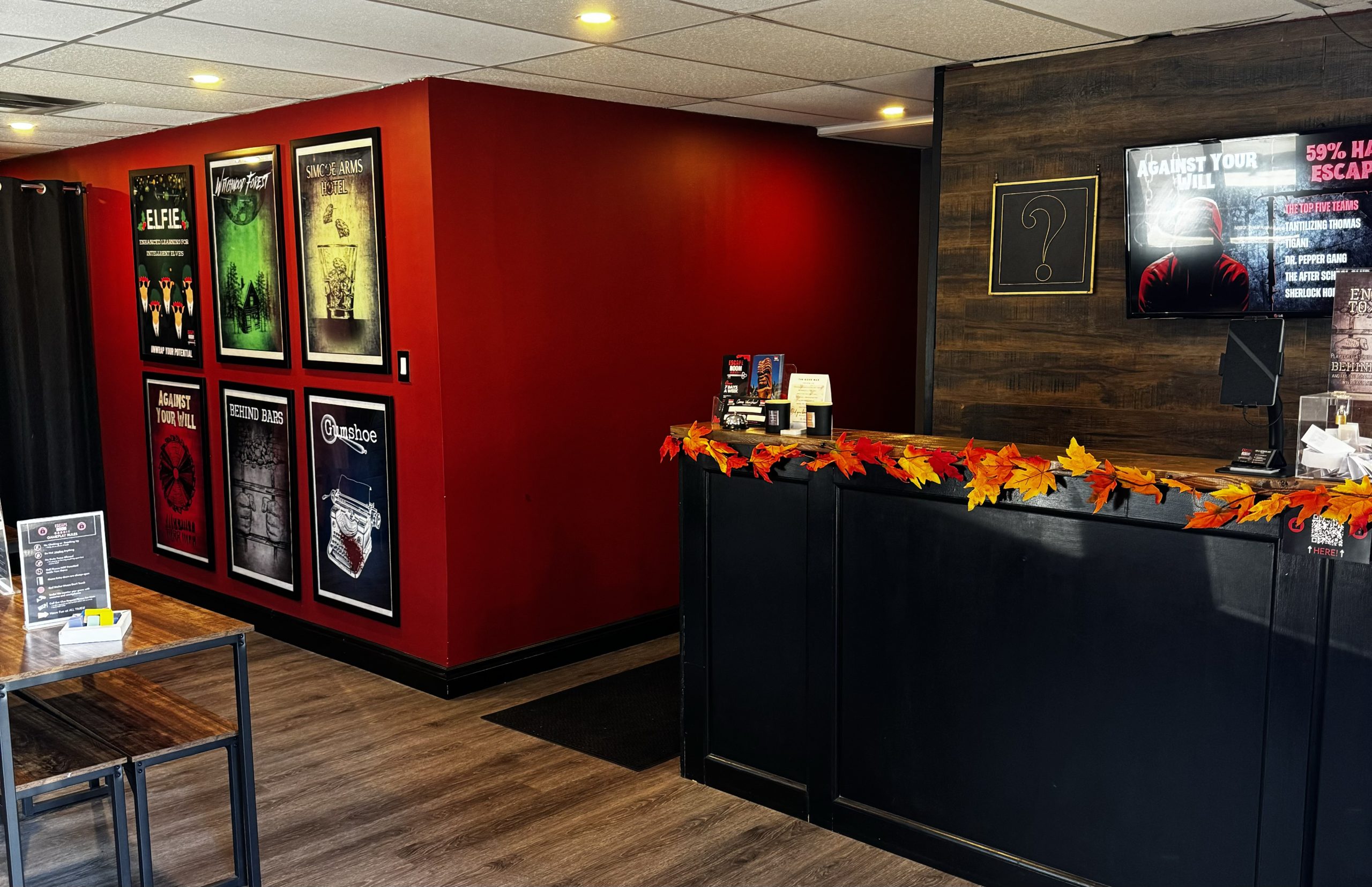 IMG_2578 Escape Room Barrie Lobby